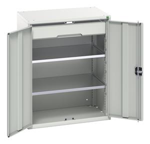 Bott Verso Basic Tool Cupboards Cupboard with shelves Verso 800x550x1000H Cupboard 1 Drawer 2 Shelf